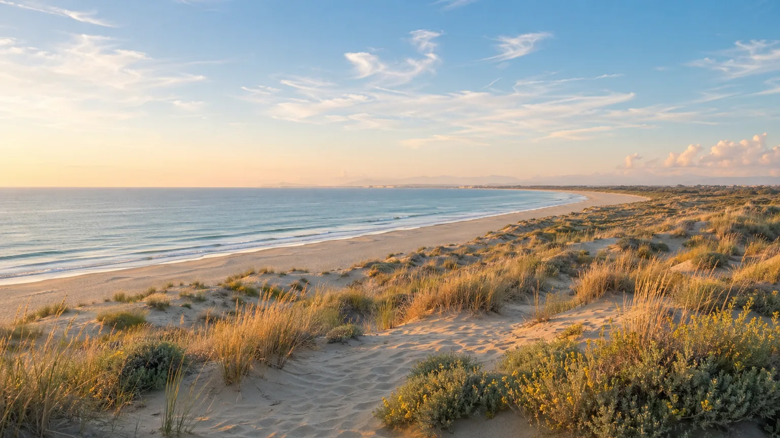 Plages - Playa de la Devesa, Pinedo, Dunes de El Saler
