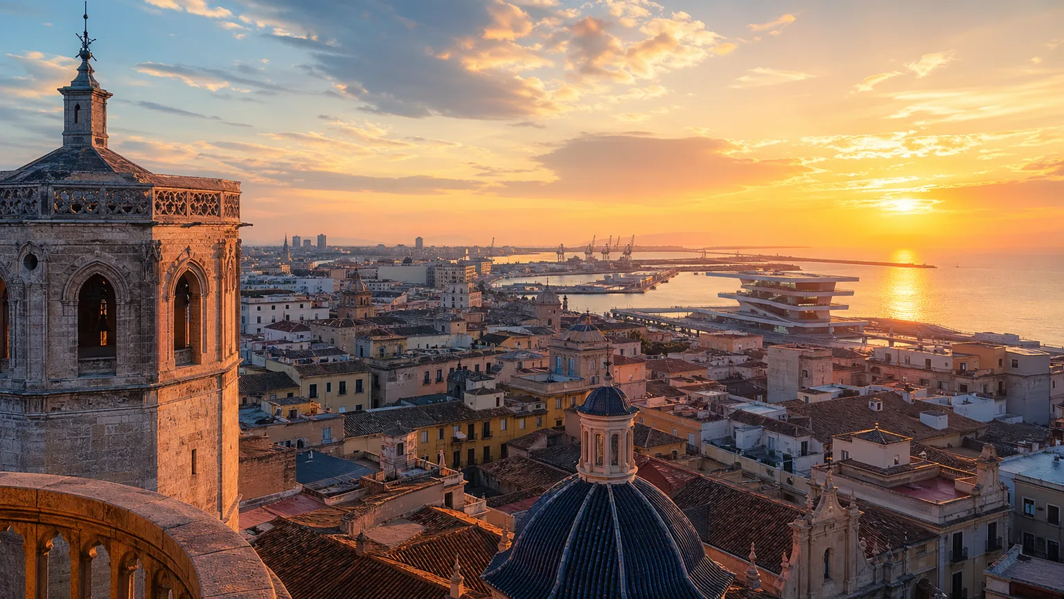 Points de vue - Tour Micalet, Zone Veles e Vents, Vues depuis les ponts