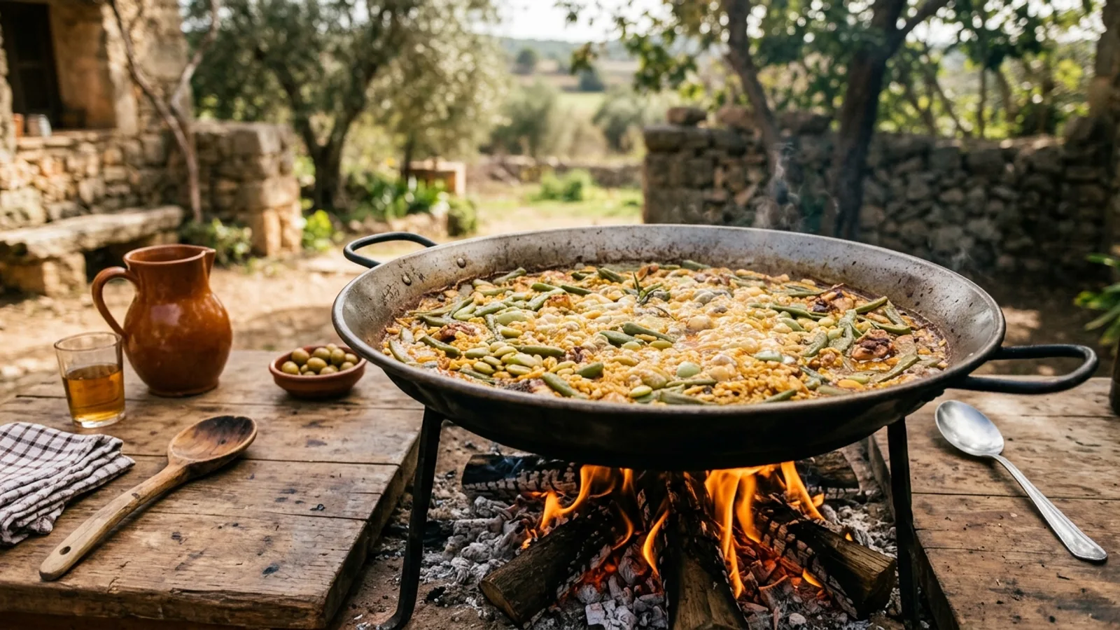 Paella Valenciana Recipe: The Traditional Method