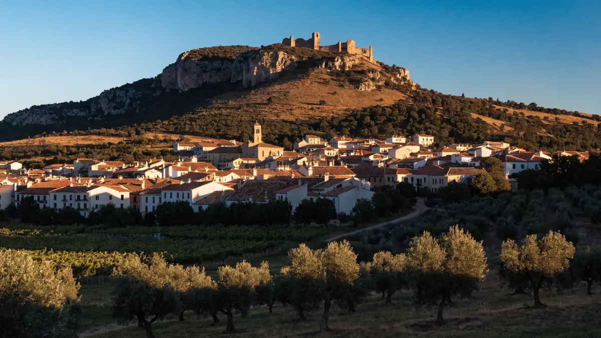 Vineyards on the edge of Chiva in the Utiel-Requena region