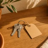 Entrega de llaves y documentos de fianza para un piso alquilado en Valencia