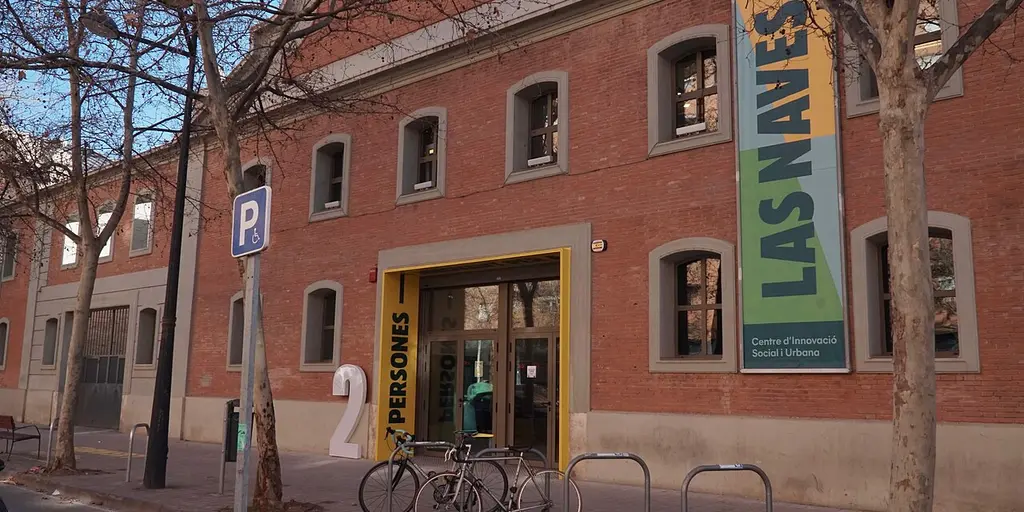Entrée de Las Naves, le centre municipal d'innovation sociale et urbaine de Valencia