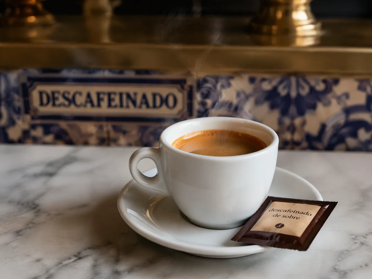 Café descafeinado, de cafeïnevrije optie
