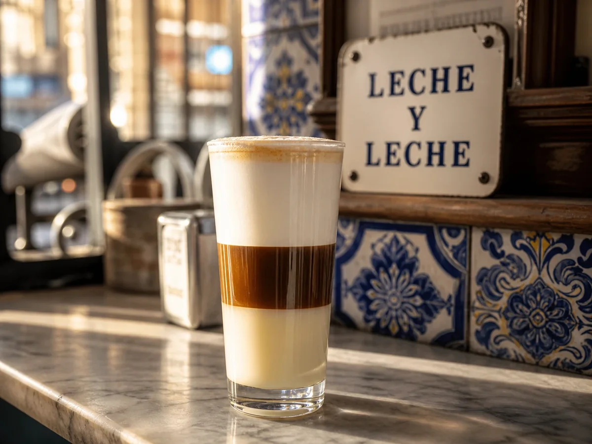 Leche y leche, het Canarische zoetigheidje