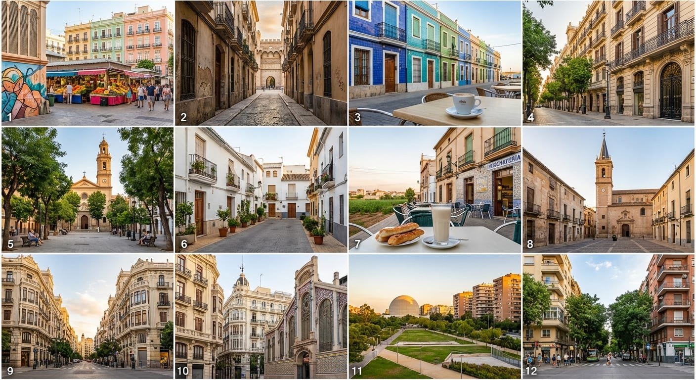 Valencia neighbourhoods