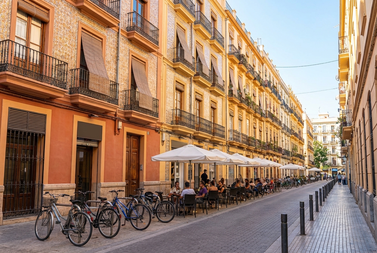 Ruzafa neighbourhood, Valencia